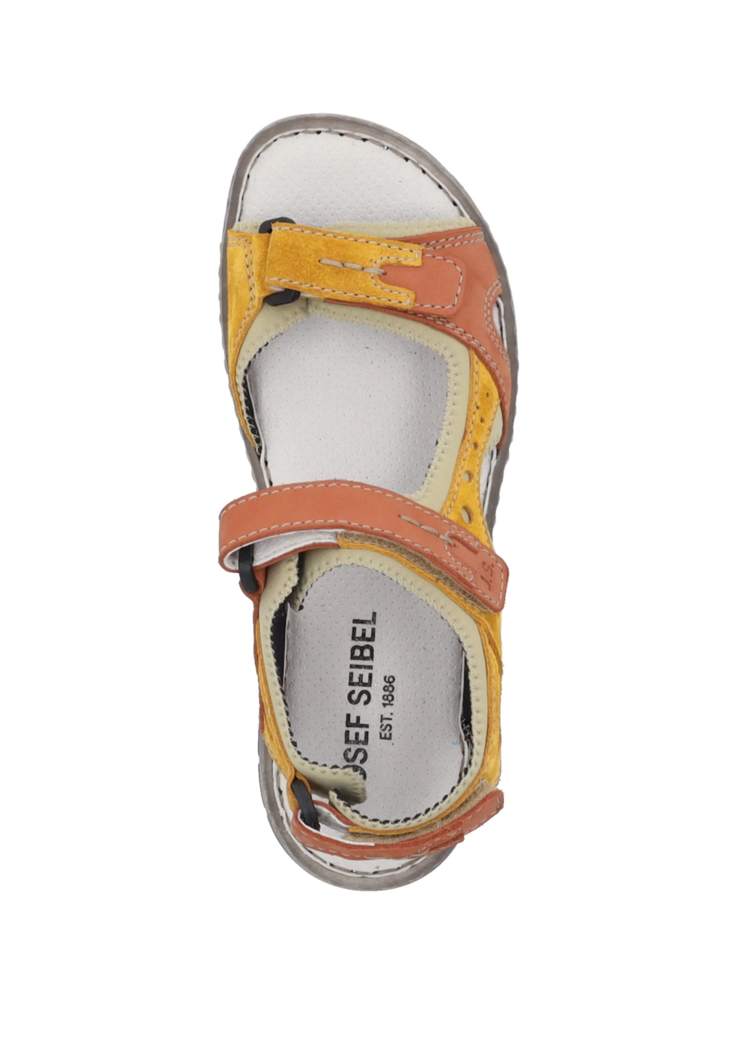 Josef Seibel Sandalen - Orange Kombi - Image 3