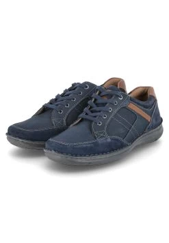 Josef Seibel Alfred 04 - Sportieve Veterschoenen - Blau