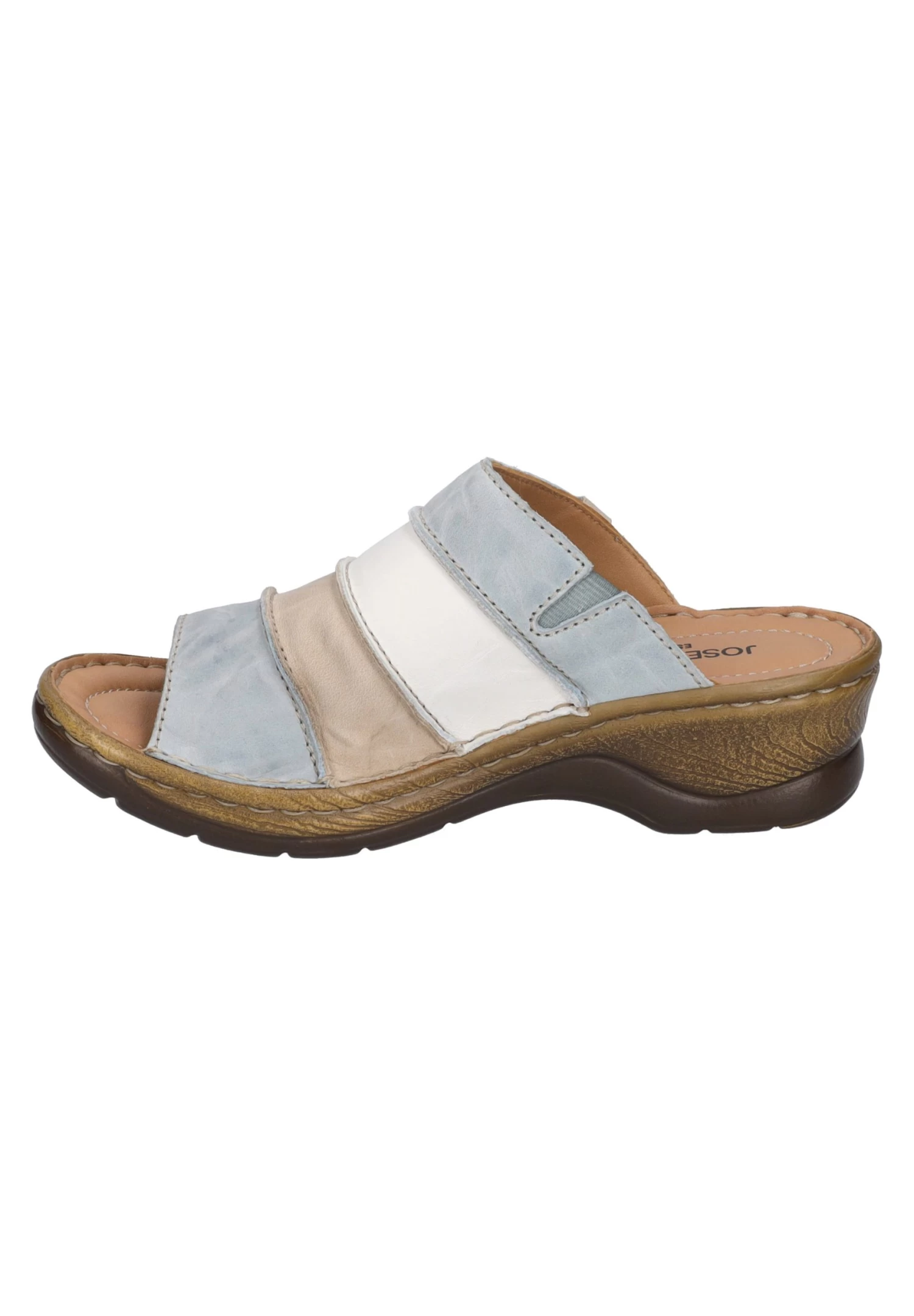 Josef Seibel Muiltjes Met Hak - Skyblue Multi