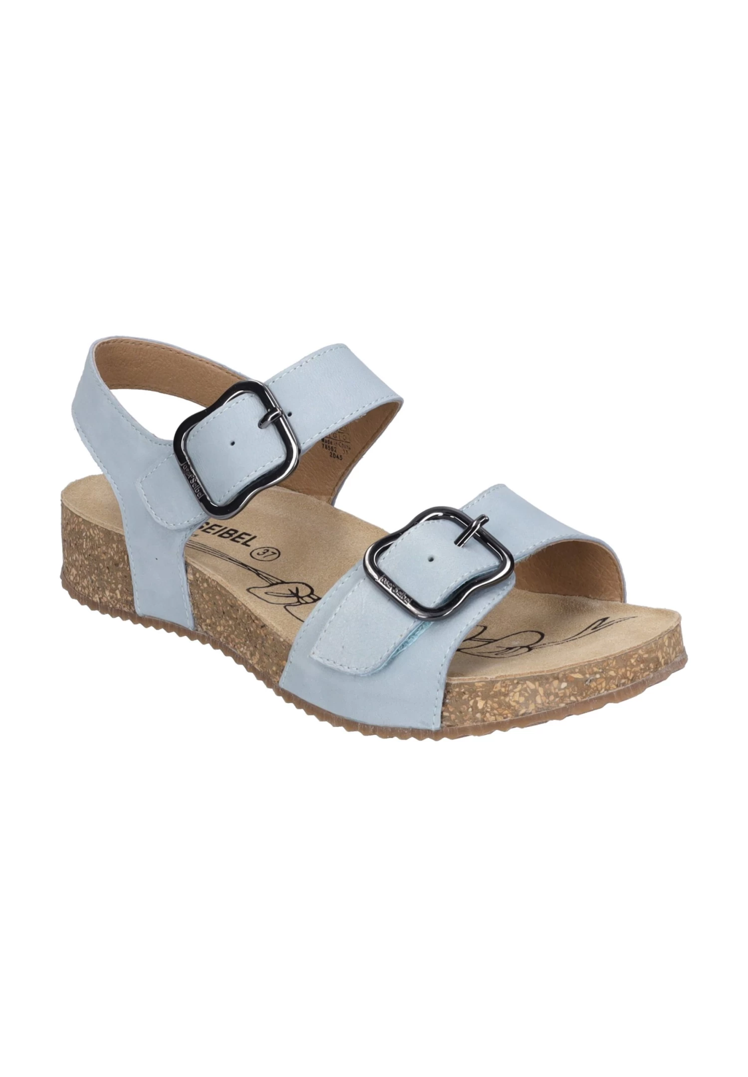 Josef Seibel Tonga - Sandalen Met Sleehak - Skyblue - Image 2