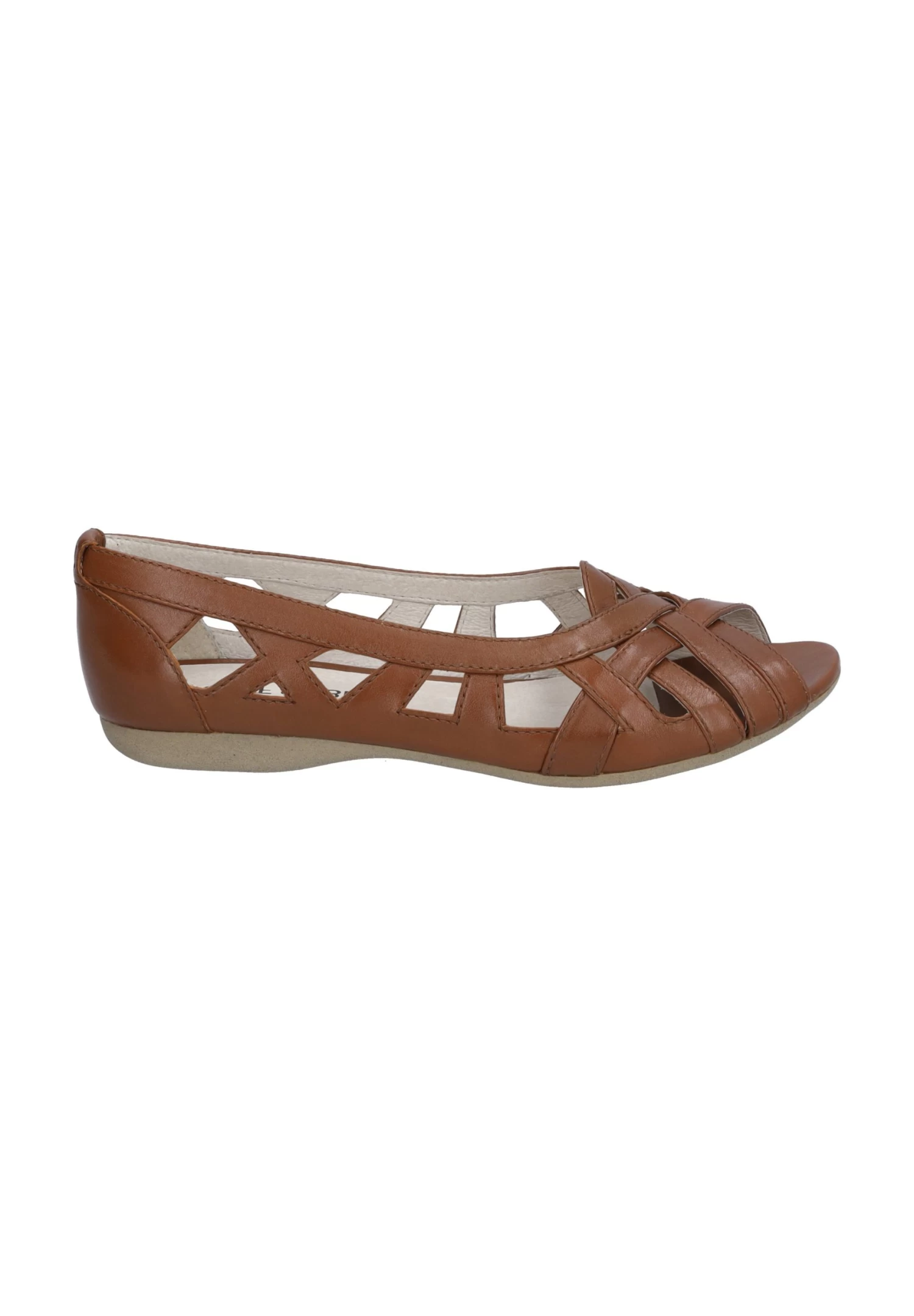 Josef Seibel Fiona - Peeptoe Ballerina'S - Cognac - Image 6