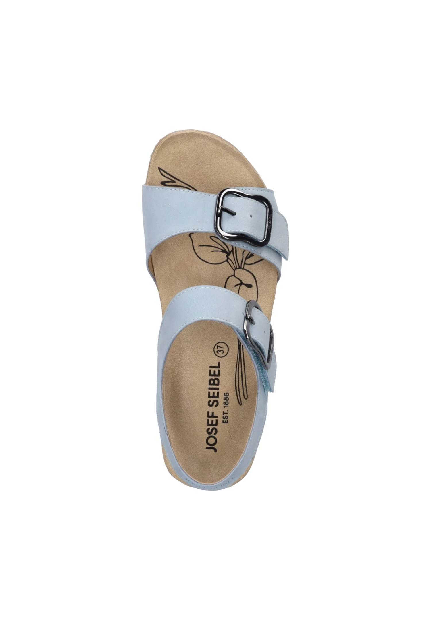 Josef Seibel Tonga - Sandalen Met Sleehak - Skyblue - Image 3