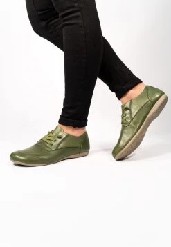 Josef Seibel Fiona - Sportieve Veterschoenen - Green
