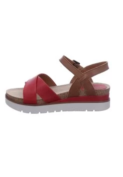 Josef Seibel Sandalen - Rot Kombi