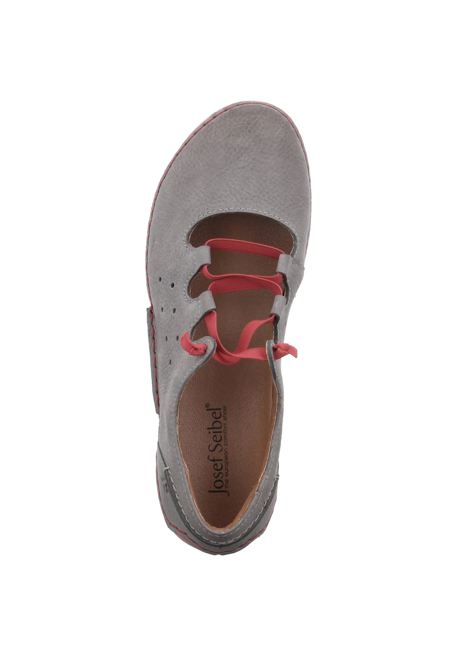 Josef Seibel Fergey- Sportieve Veterschoenen - Grau-Kombi - Afbeelding 2