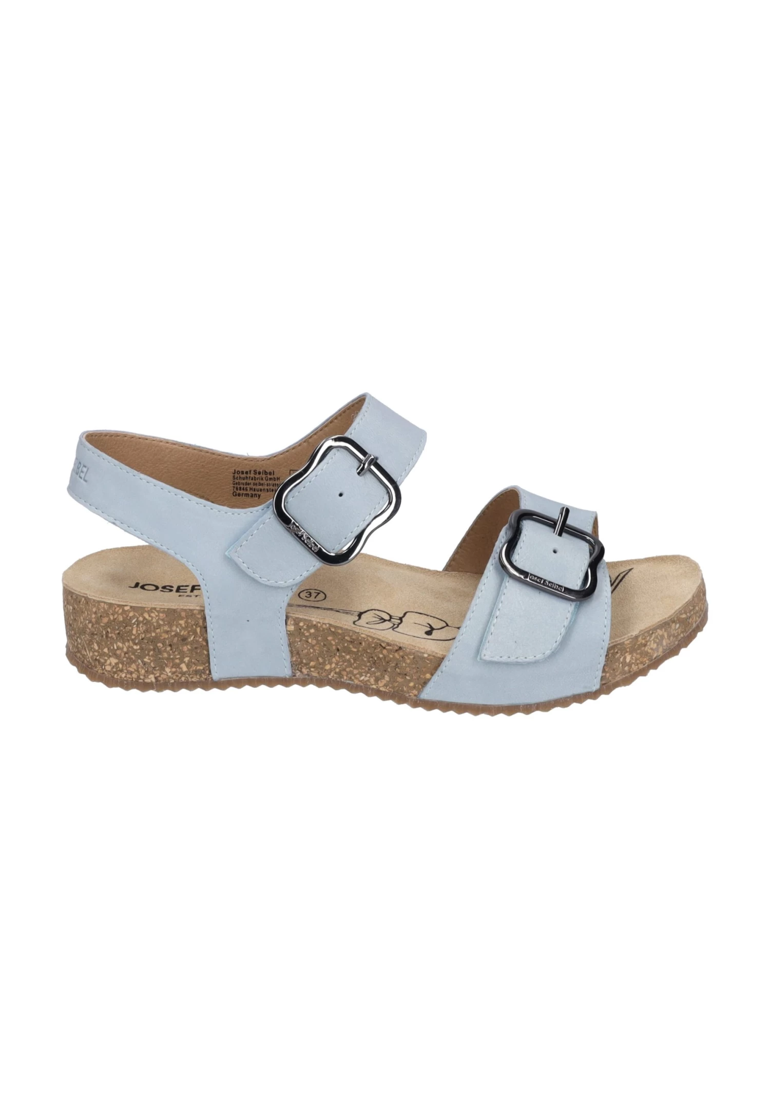 Josef Seibel Tonga - Sandalen Met Sleehak - Skyblue - Image 7