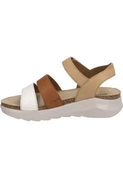 Josef Seibel Sandalen Met Plateauzool - Natur Multi