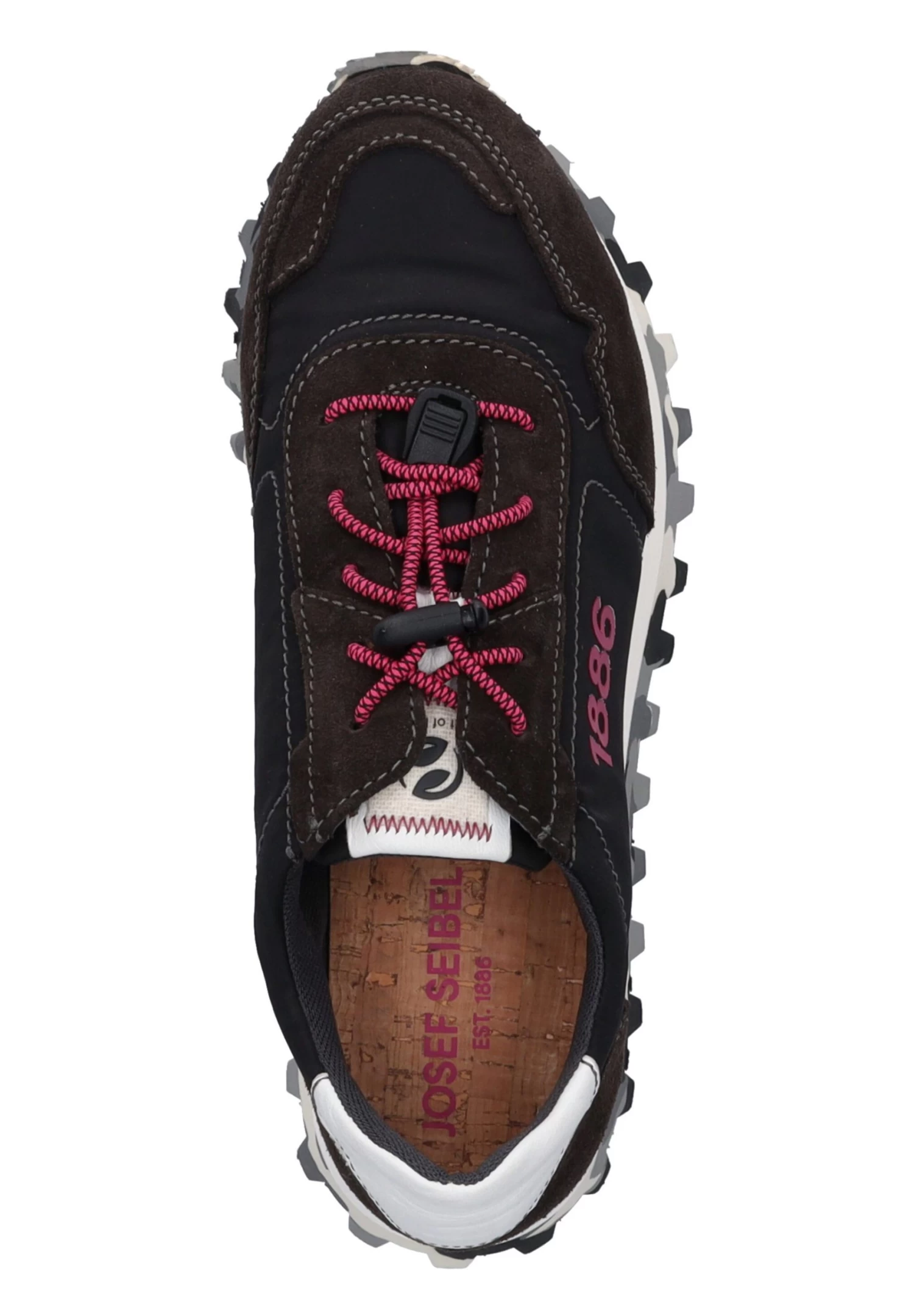 Josef Seibel Bonnie - Sneakers Hoog - Titan-Weiss - Afbeelding 2