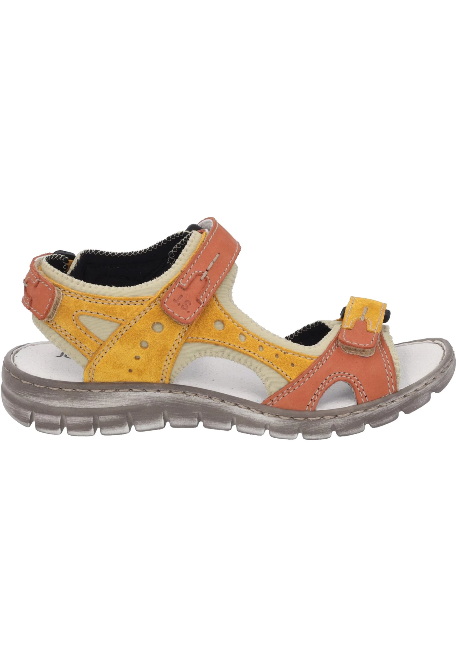 Josef Seibel Sandalen - Orange Kombi - Image 7