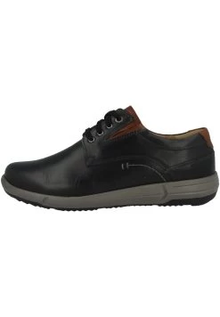 Josef Seibel Enrico- Sportieve Veterschoenen - Black Kombi (25314-860-101)