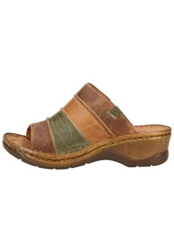 Josef Seibel Pantoletten - Muiltjes Met Hak - Brandy-Multi 322