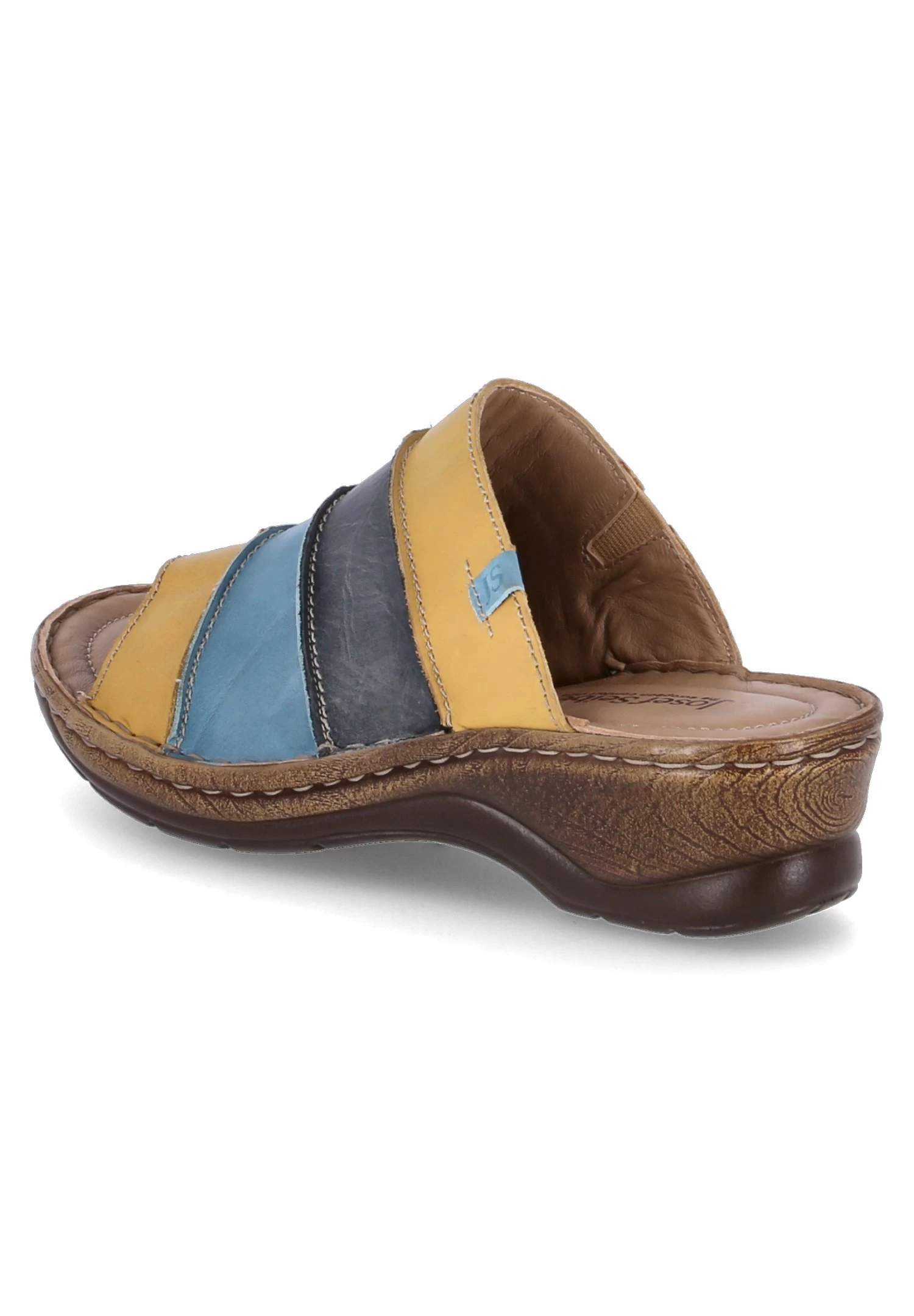 Josef Seibel Muiltjes Met Hak - Gelb-Blau - Image 3