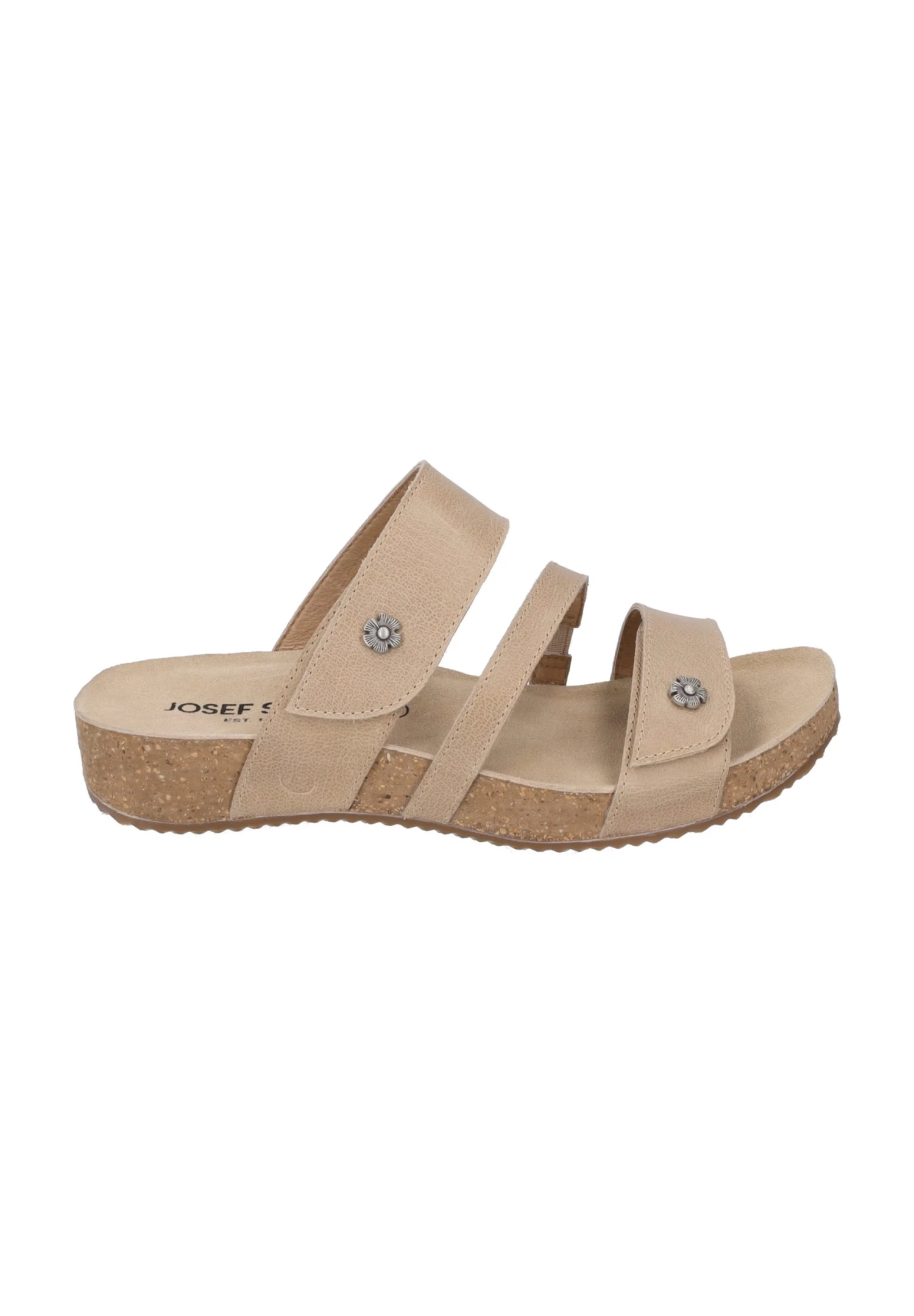 Josef Seibel Tonga- Sandalen Met Sleehak - Creme - Image 5