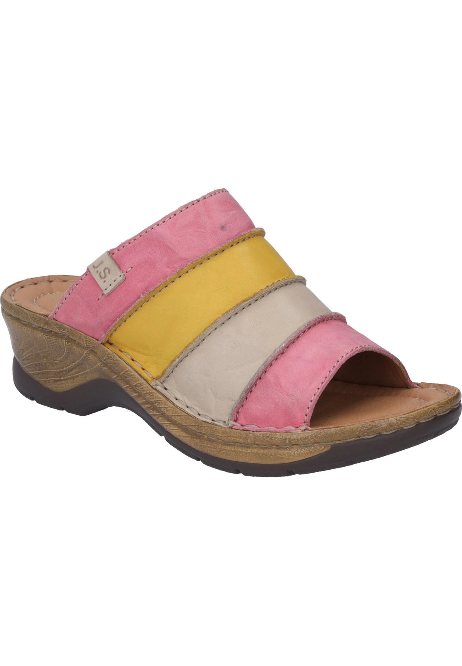 Josef Seibel Catalonia- Muiltjes - Pink Multi - Image 2