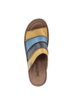 Josef Seibel Muiltjes Met Hak - Gelb-Blau