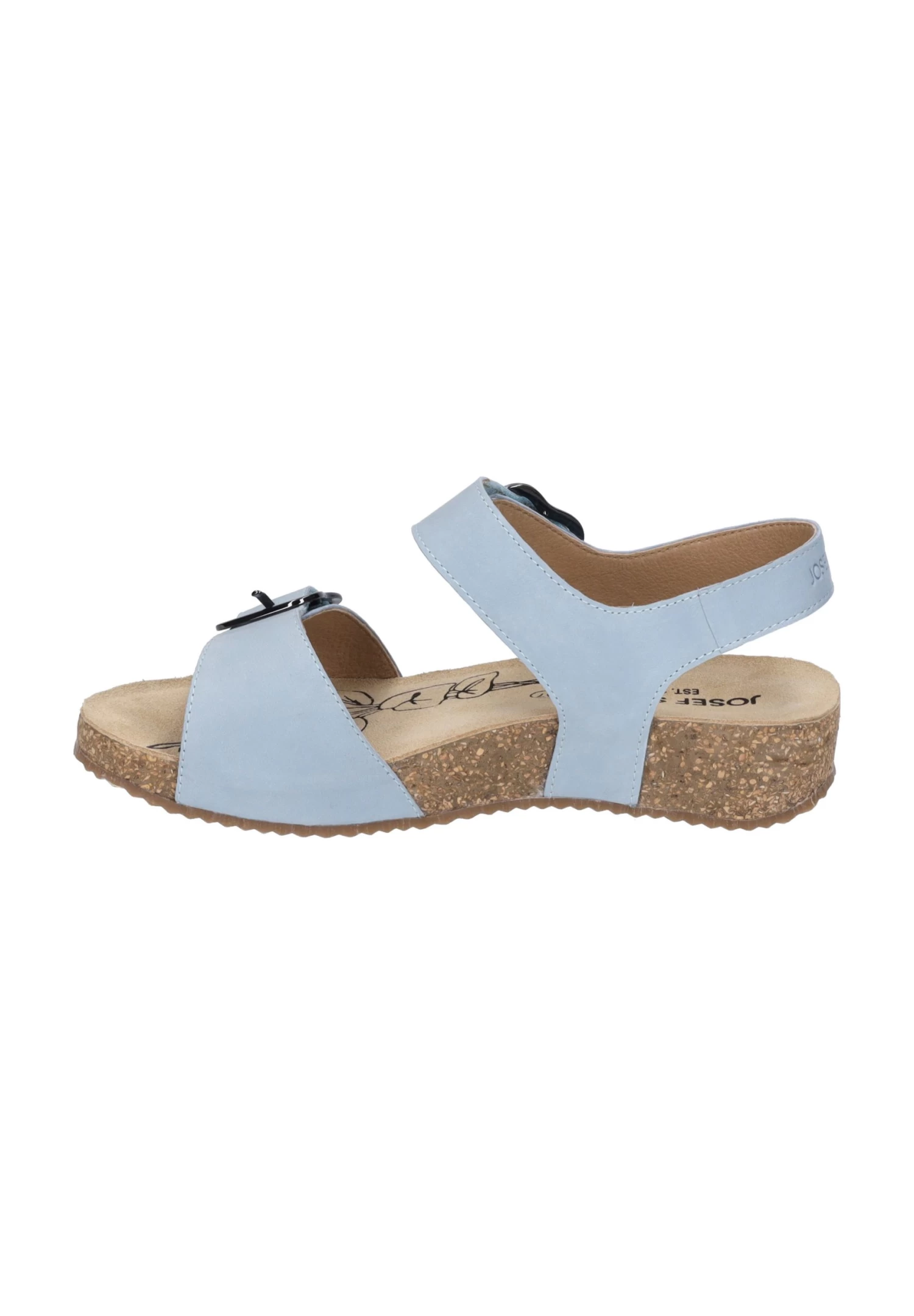 Josef Seibel Tonga - Sandalen Met Sleehak - Skyblue